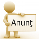 ANUNŢ !!!