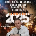 Costeluş Gheorghe Ilie – Primar al oraşului Filiaşi, vă urează ca : Noul An să vă aducă multă linişte, sănătate şi fericire ! LA MULŢI ANI !